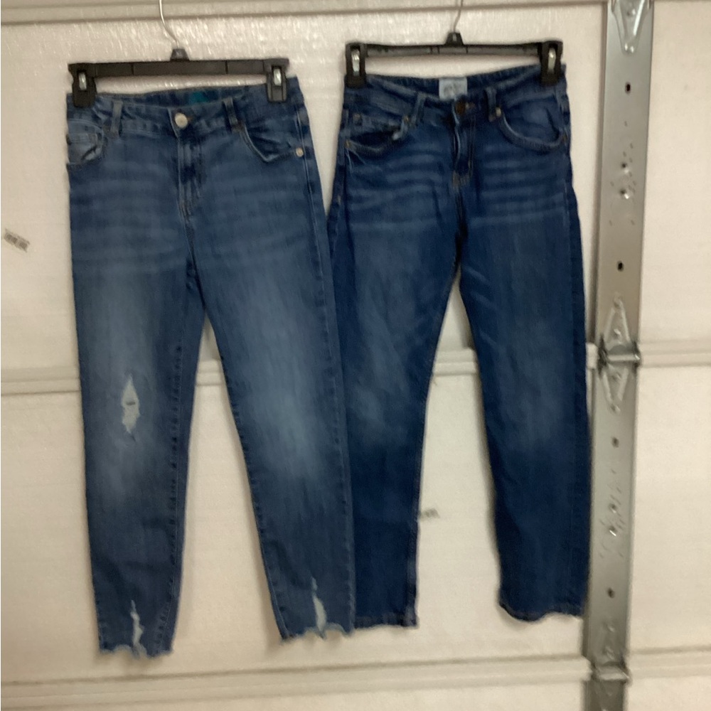 Two pair of girls size 12 jeans